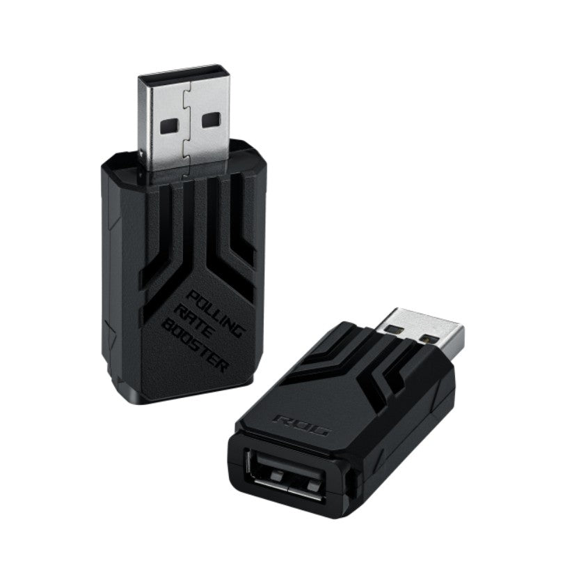 ASUS ROG Polling Rate Booster, up to true 8000 Hz wireless polling rates when used with compatibl...