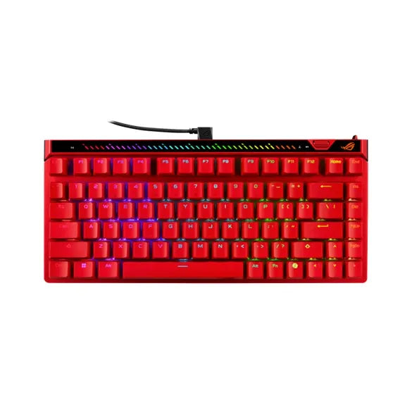 ASUS ROG FALCHION ACE 75 HE V2X - RED Gaming Keyboard, HFX V2X Magnetic Switch, 0.1–3.5mm actuati...
