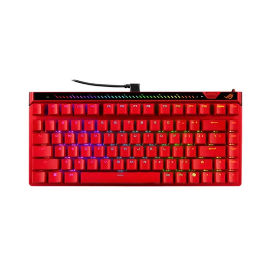 ASUS ROG FALCHION ACE 75 HE V2X - RED Gaming Keyboard, HFX V2X Magnetic Switch, 0.1–3.5mm actuati...