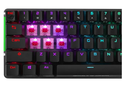 ASUS M601 ROG FALCHION NX Red Switch Compact 65% Wireless Mechanical Gaming Keyboard, 68 Keys, In... - Image 3