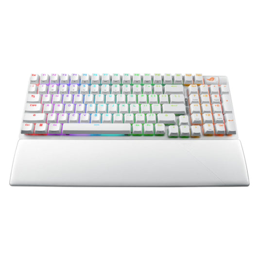 ASUS ROG STRIX SCOPE II 96 WL Snow Switch NX Wireless Gaming Mechanical Keyboard, Tri-mode Connec...