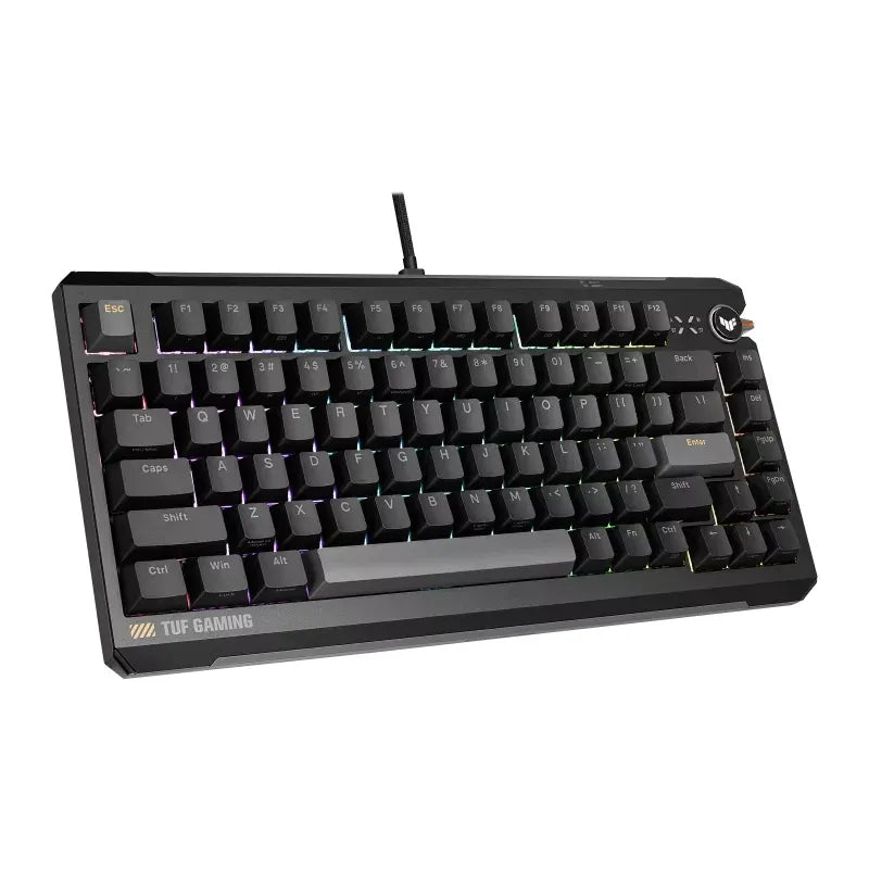 ASUS TUF Gaming K4 Magnetic - Black, magnetic switches, 8000Hz polling, 0.1–3.3mm actuation, RGB,... - Image 2