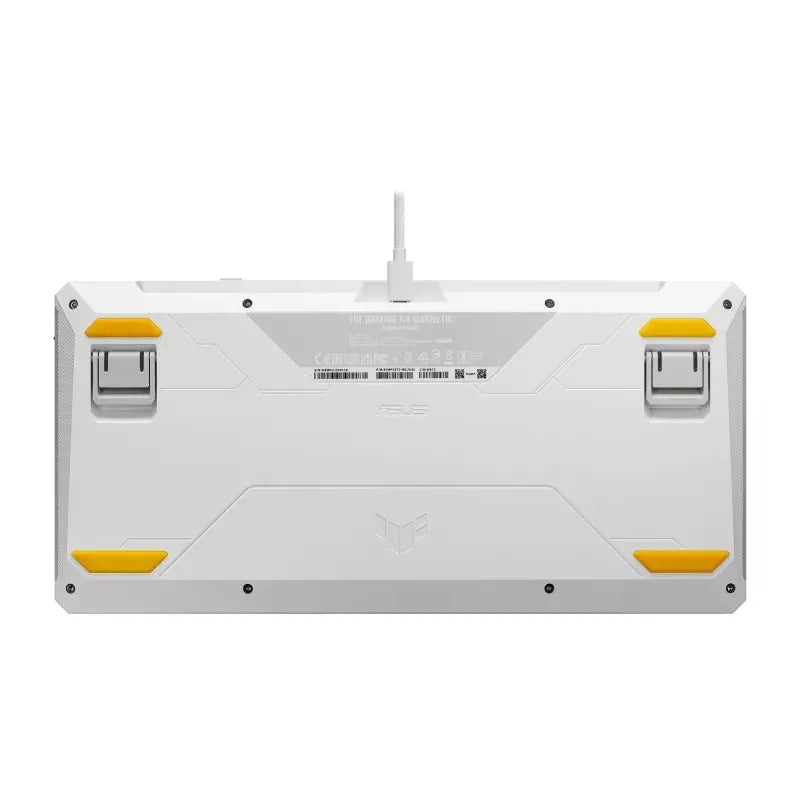 ASUS TUF Gaming K4 Magnetic - White, magnetic switches, 8000Hz polling, 0.1–3.3mm actuation, RGB,... - Image 4