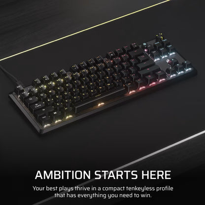 Corsair K70 CORE TKL RGB Mechanical Gaming Keyboard, MLX Red switches, full key rollover, RGB, 1,... - Image 4