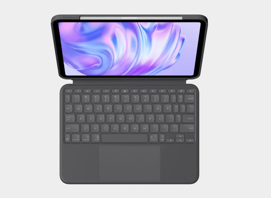 Logitech Combo Touch for iPad Pro 11' M4 - Graphite - Keyboards