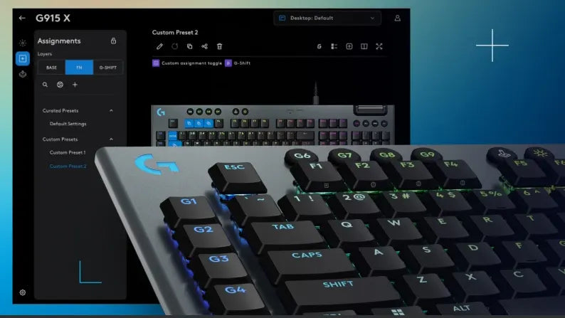 (LS)Logitech G915 X Wired Gaming Keyboard USB port Windows® 10 or later (Optional) Internet acces... - Image 4