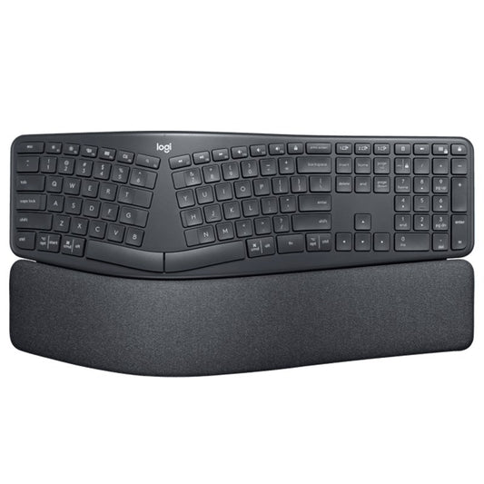 Logitech K860 ERGO Split Wireless Keyboard - Curved Ergonomic Split Keyboard, Bluetooth/2.4GHz US...