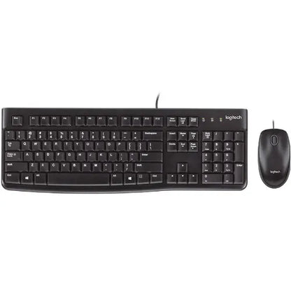 Logitech MK120 Keyboard  Mouse Combo Quiet typing and Spill resistant High-definition optical tra... - Image 2