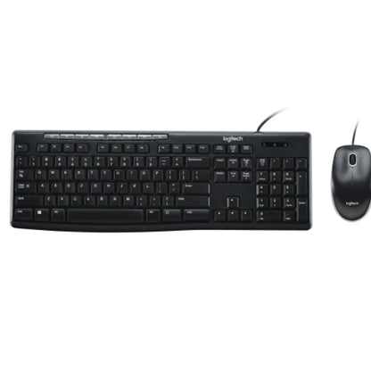 Logitech MK200 USB Media Keyboard and Mouse Combo - 1000dpi USB Full-size Keyboard, Thin profile,... - Image 2