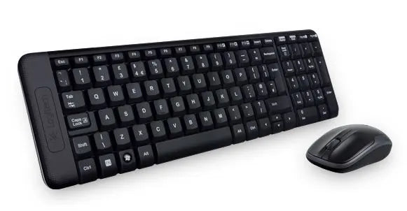 Logitech MK220 Wireless Keyboard  Mouse Combo Much smaller design, same keys 2.4 GHz 128-bit AES...