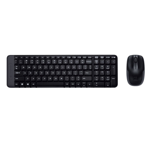 Logitech MK220 Wireless Keyboard  Mouse Combo Much smaller design, same keys 2.4 GHz 128-bit AES... - Image 2