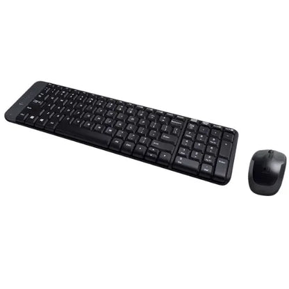 Logitech MK220 Wireless Keyboard  Mouse Combo Much smaller design, same keys 2.4 GHz 128-bit AES... - Image 3