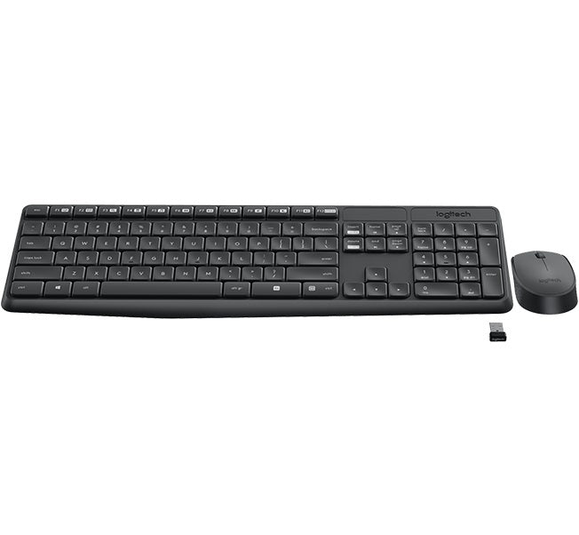Logitech MK235 Wireless Keyboard and Mouse Combo 2.4GHz Wireless Compact Long Battery Life 8 Shor... - Image 2