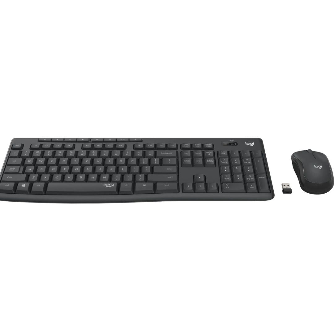 Logitech MK295 WIRELESS SILENT  KEYBOARD AND MOUSE COMBO, 2.4GHZ USB RECEIVER - 1YR WTY - Keyboards - Image 2