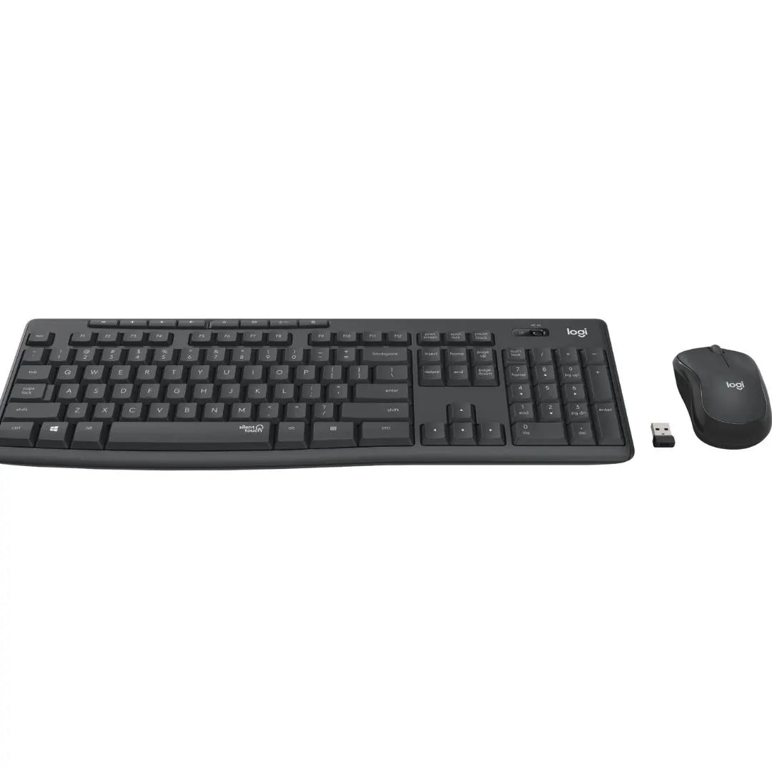 Logitech MK295 Wireless SILENT  KEYBOARD AND MOUSE COMBO, 2.4GHZ USB RECEIVER - 1YR WTY - Keyboards - Image 2