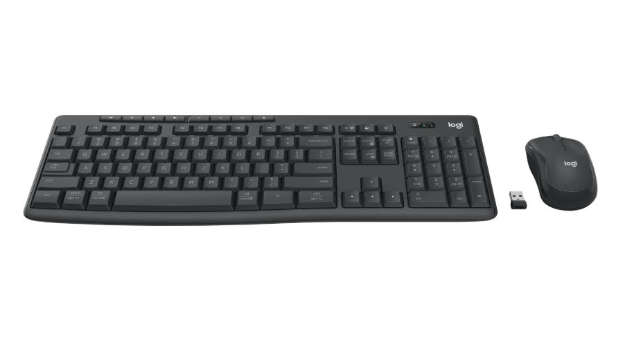 Logitech MK370 Wireless Keyboard and Mouse Combo for Business Silent Touch technology Smooth opti...
