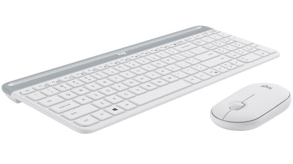 (LS)Logitech MK470 Slim Wireless Keyboard Mouse Combo Nano Receiver 1 Yr Warranty -White - Keyboards - Image 2