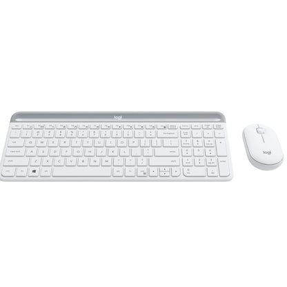(LS)Logitech MK470 Slim Wireless Keyboard Mouse Combo Nano Receiver 1 Yr Warranty -White - Keyboards - Image 4