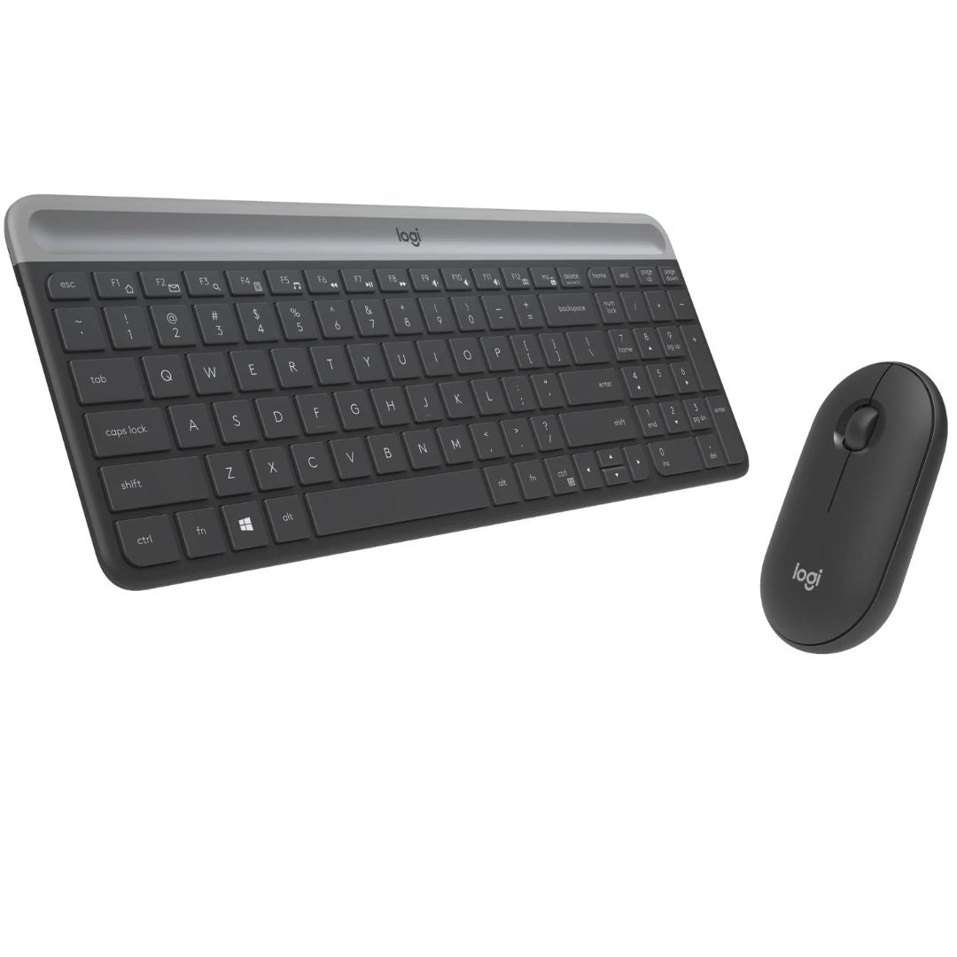 Logitech MK470 Slim Wireless Keyboard Mouse Combo Nano Receiver 1 Yr Warranty - Keyboards - Image 2