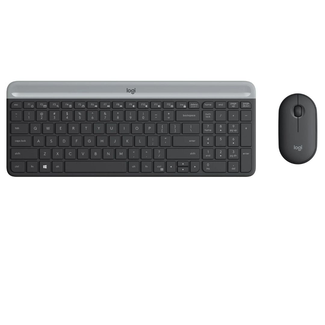 Logitech MK470 Slim Wireless Keyboard Mouse Combo Nano Receiver 1 Yr Warranty - Keyboards - Image 3