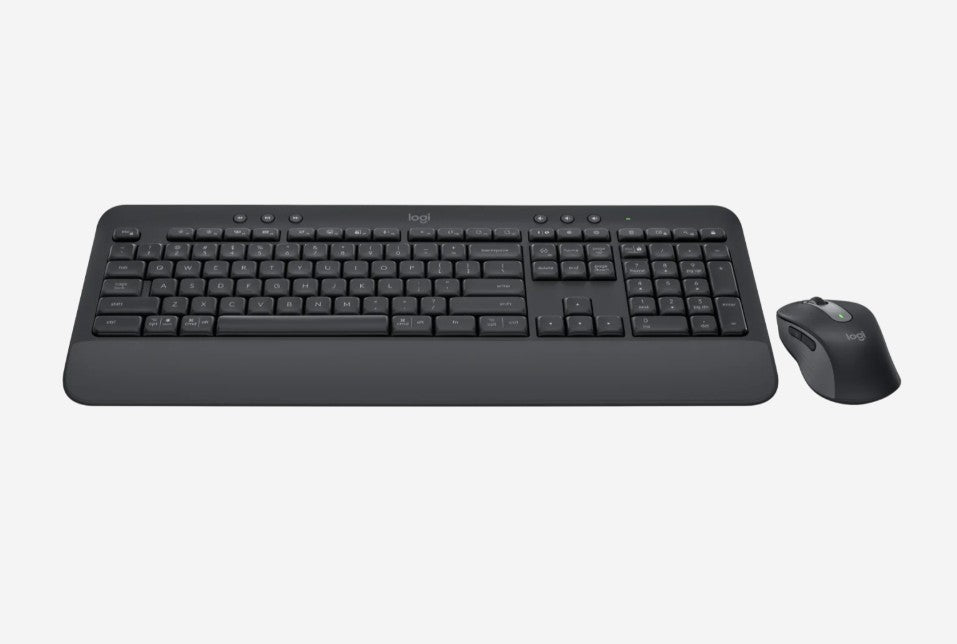 Logitech MK650 Wireless Keyboard  Mouse - Graphite for Business - Keyboards - Image 2