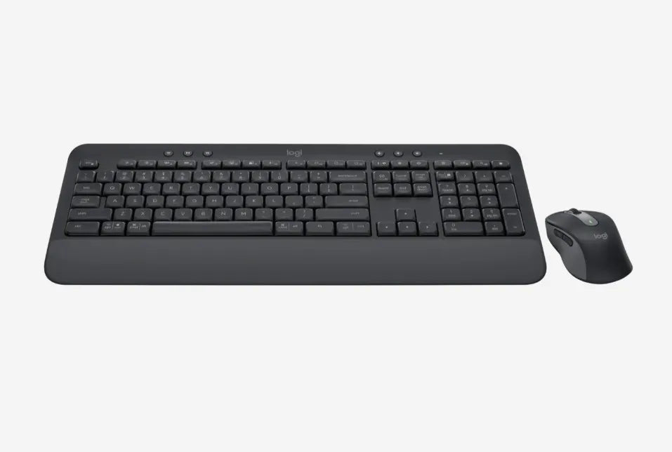 Logitech MK650 Wireless Keyboard  Mouse - Graphite for Business - Keyboards - Image 2