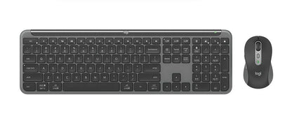 Logitech SIGNATURE SLIM COMBO MK950 -Graphite Keyboard Full-size layout with number pad Mouse 100...