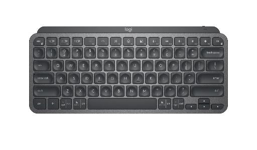 (LS) Logitech MX Keys Mini Graphite Minimalist Wireless Illuminated Keyboard/ Connect via the Bluetooth Low Energy techno 1-Year Limited Hardware