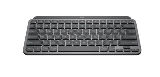 (LS) Logitech MX Keys Mini Graphite Minimalist Wireless Illuminated Keyboard/ Connect via the Bluetooth Low Energy techno 1-Year Limited Hardware