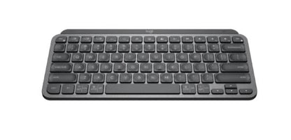 (LS) Logitech MX Keys Mini Graphite Minimalist Wireless Illuminated Keyboard/ Connect via the Bluetooth Low Energy techno 1-Year Limited Hardware