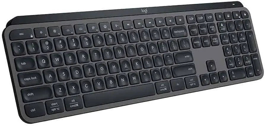 Logitech MX KEYS S Wireless ILLUMINATED Keyboard/ Rechargeable Li-Po (1500 mAh) battery Graphite... - Image 3