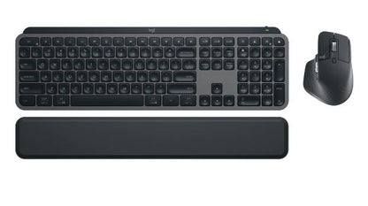 Logitech MX KEYS S COMBO Performance Combo: MX Master 3S, MX Keys S  MX Palm Rest 8000 DPI (Graph...