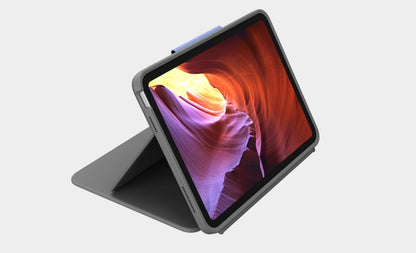 Logitech Rugged Folio Case for iPad 10th Gen - Oxford Grey - Keyboards - Image 4