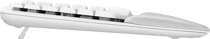 (LS) Logitech Ergo Series Wave Keys Wireless Ergonomic Keyboard (Off-white) - Keyboards - Image 4
