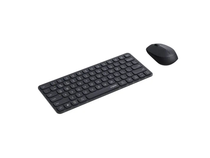 RAPOO X9010M Multi-mode Aluminium Base, Wireless Ultra-slim Combo Set, up to 12 Months Battery, B...