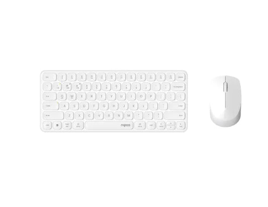 RAPOO X9010M Multi-mode Aluminium Base, Wireless Ultra-slim Combo Set, up to 12 Months Battery, B...