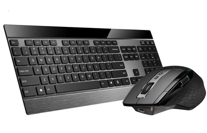 RAPOO 9900M Multi-mode Wireless Ultra-slim Keyboard  Mouse - Bluetooth 4.0, 2.4G Multi-Mode Switch, Ultra-Slim Keys, Adjustable DPI
