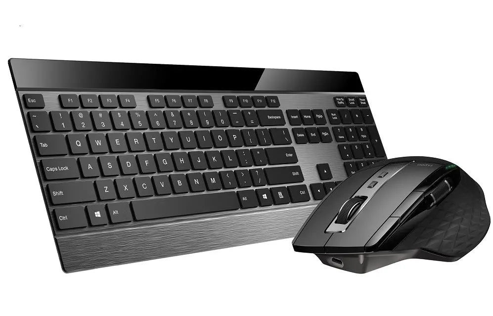 RAPOO 9900M Multi-mode Wireless Ultra-slim Keyboard  Mouse - Bluetooth 4.0, 2.4G Multi-Mode Switc... - Image 2