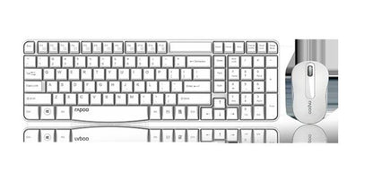 RAPOO X1800S 2.4GHz Wireless Optical Keyboard Mouse Combo Black - 1000DPI Nano - Keyboards