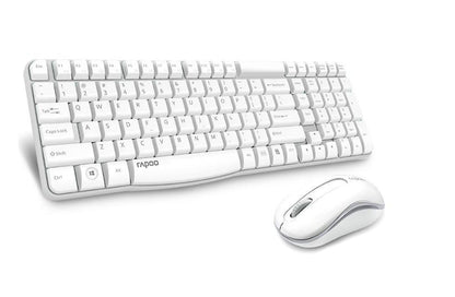 RAPOO X1800S 2.4GHz Wireless Optical Keyboard Mouse Combo Black - 1000DPI Nano - Keyboards - Image 2