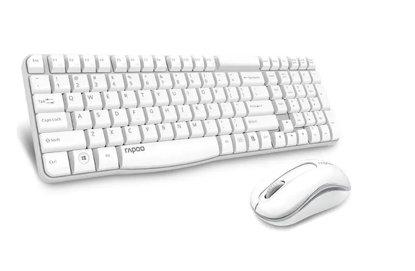 RAPOO X1800S 2.4GHz Wireless Optical Keyboard Mouse Combo Black - 1000DPI Nano - Keyboards - Image 2