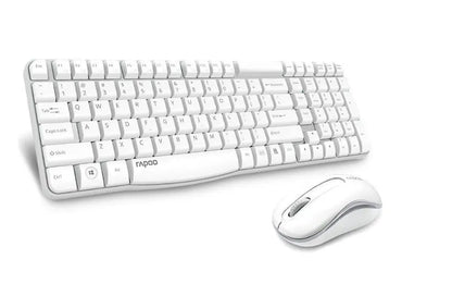 RAPOO X1800S 2.4GHz Wireless Optical Keyboard Mouse Combo Black - 1000DPI Nano - Keyboards - Image 2