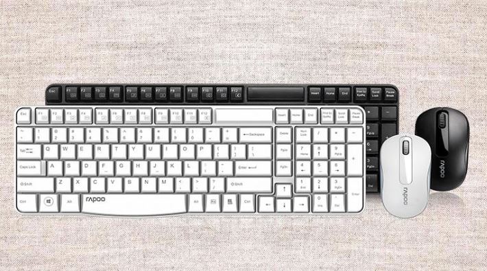 RAPOO X1800S 2.4GHz Wireless Optical Keyboard Mouse Combo Black - 1000DPI Nano - Keyboards - Image 3