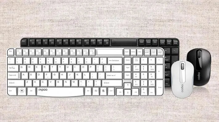 RAPOO X1800S 2.4GHz Wireless Optical Keyboard Mouse Combo Black - 1000DPI Nano - Keyboards - Image 3
