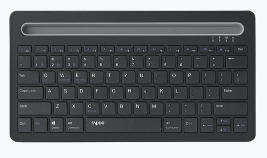 RAPOO XK100 Bluetooth Wireless Keyboard - Switch Between Multiple Devices, Computer, Compact and...
