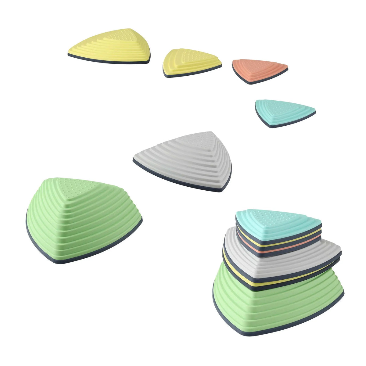 Keezi Kids Stepping Stones 6PCS Balance Stones Indoor Outdoor Toy - Image 9