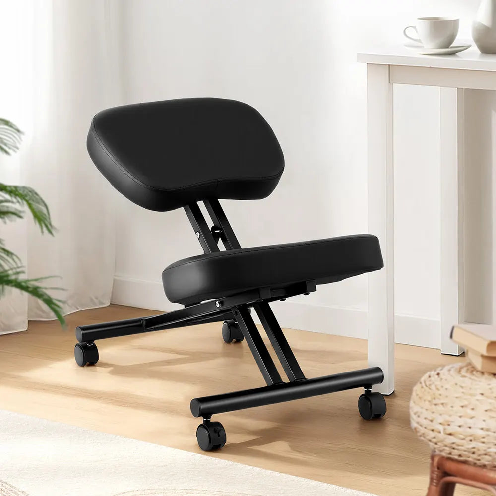 Artiss Kneeling Chair Ergonomic Office Chairs Home Knee Seat Posture Stretch Rest - Image 7
