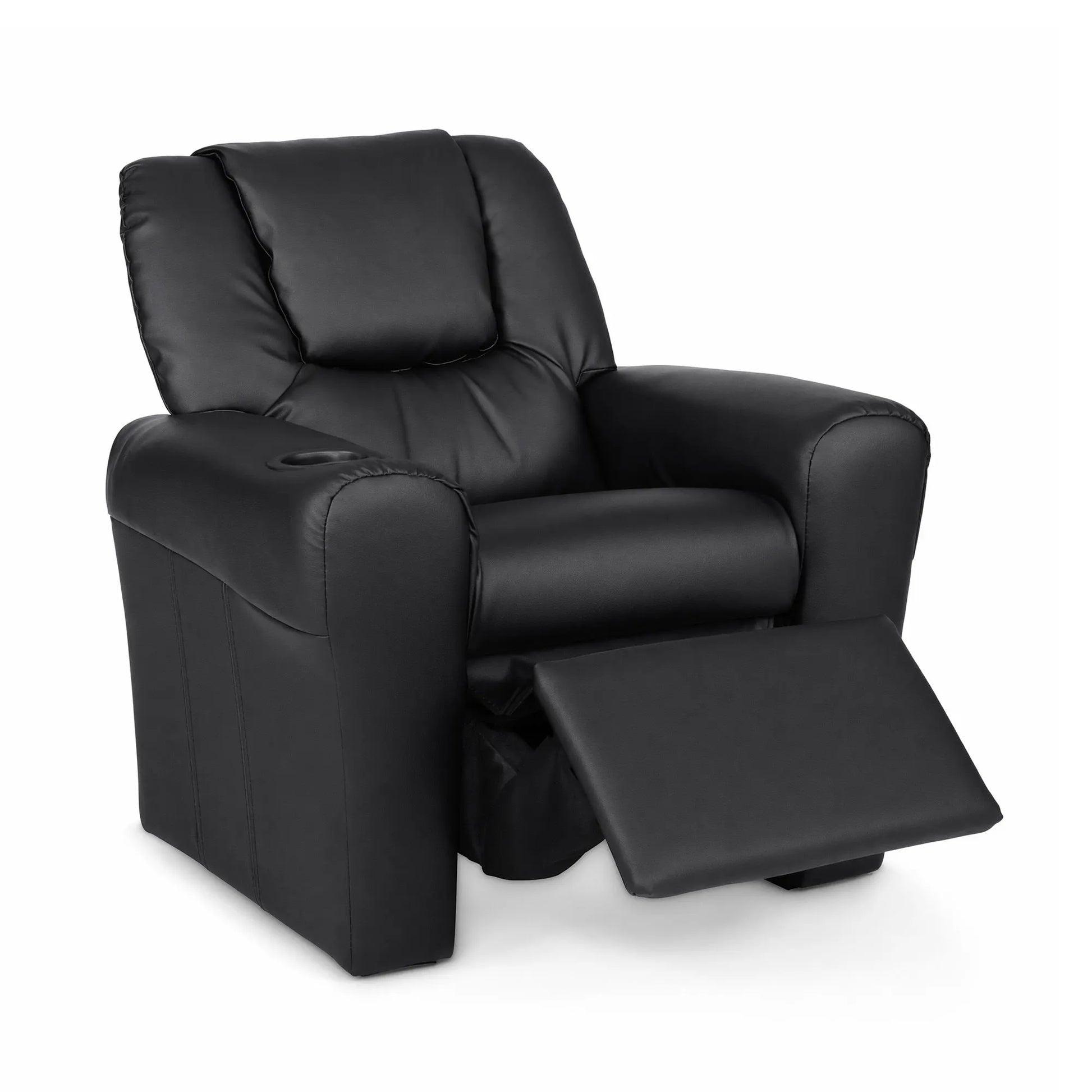 Keezi Kids Recliner Chair PU Leather Sofa Lounge Couch Children Armchair - Image 3