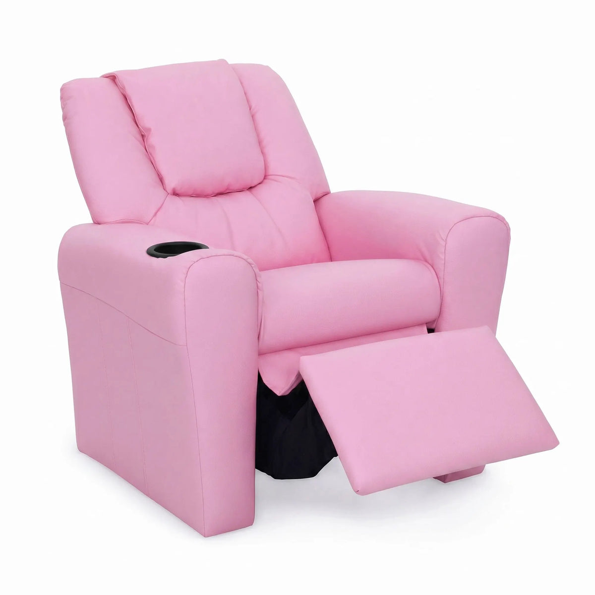 Keezi Kids Recliner Chair PU Leather Sofa Lounge Couch Children Armchair - Image 3