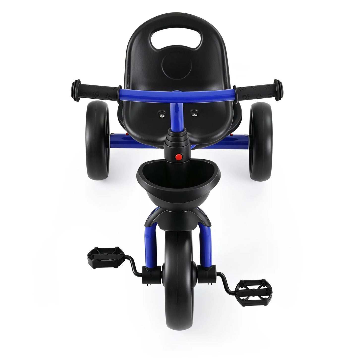 RIGO Tricycle Bike, Kids Bike with 3 wheels, basket Carbon Steel 68cm Blue - Image 3